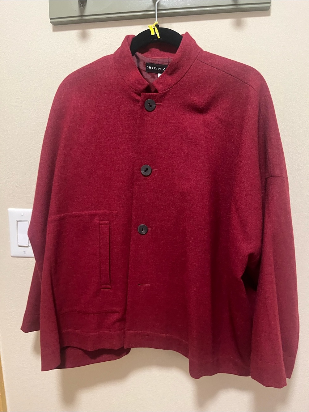 Shirin Guild women’s Deep Red Button-suit
